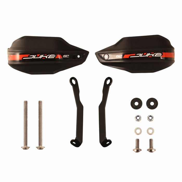GP Kompozit Cubremanos de plástico negro compatible con KTM 125 Duke / 200 Duke / 250 Duke / 390 Duke 2025-2026