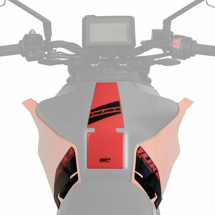 GP Kompozit Tank Pad Set White Compatible For KTM 125 Duke / 200 Duke / 250 Duke / 390 Duke 2024