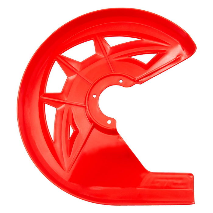 GP Kompozit Plastic Front Disc Guard Red Compatible For KTM 250 EXC 2013-2023