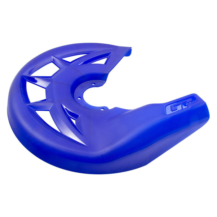 GP Kompozit Plastic Front Disc Guard Blue Compatible For KTM 250 EXC 2013-2023