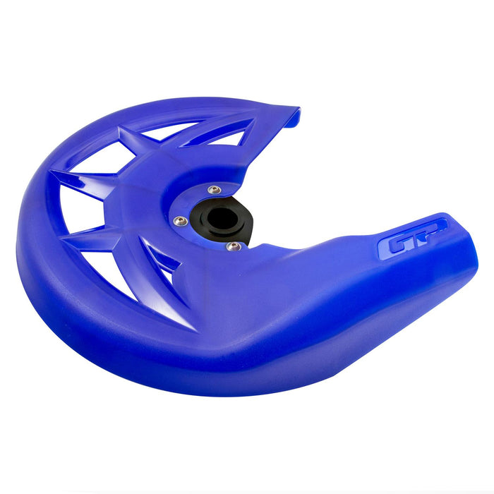 GP Kompozit Jeu de protections de disque avant en plastique bleu compatible pour KTM 250 EXC 2013-2023 