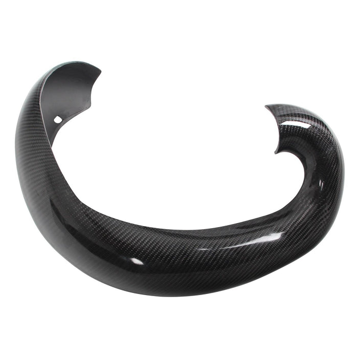 GP Kompozit Pipe Exhaust Guard Cover Carbon Fiber Compatible For KTM 250 EXC 2-Stroke 2024