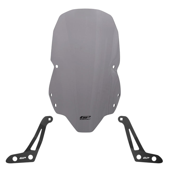 GP Kompozit Windshield Windscreen Smoked Compatible For Kymco Downtown GT 350i  2024