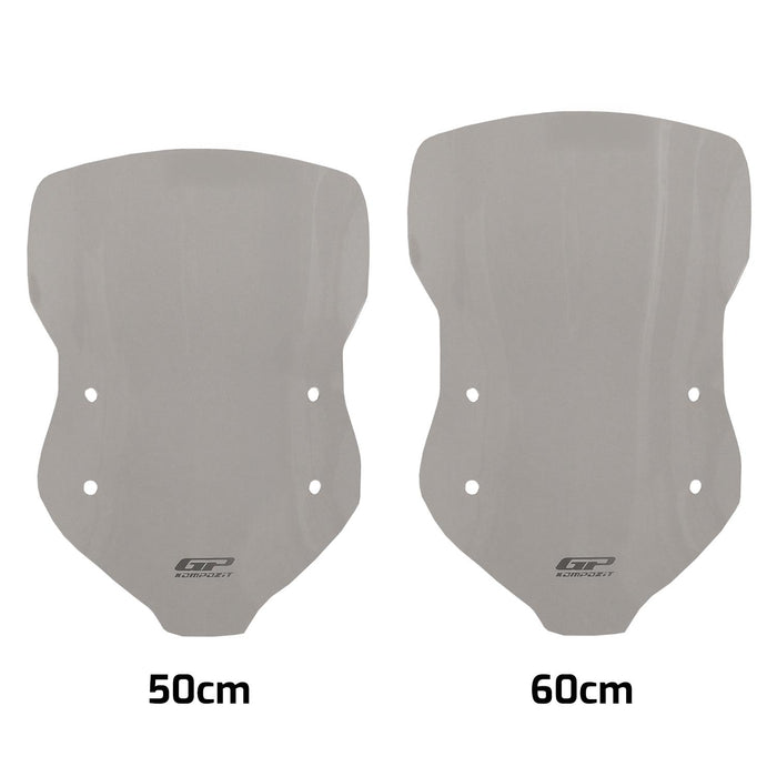 GP Kompozit Windshield Windscreen Smoked Compatible For Kymco DTX 250 / DTX 360 2021-2024