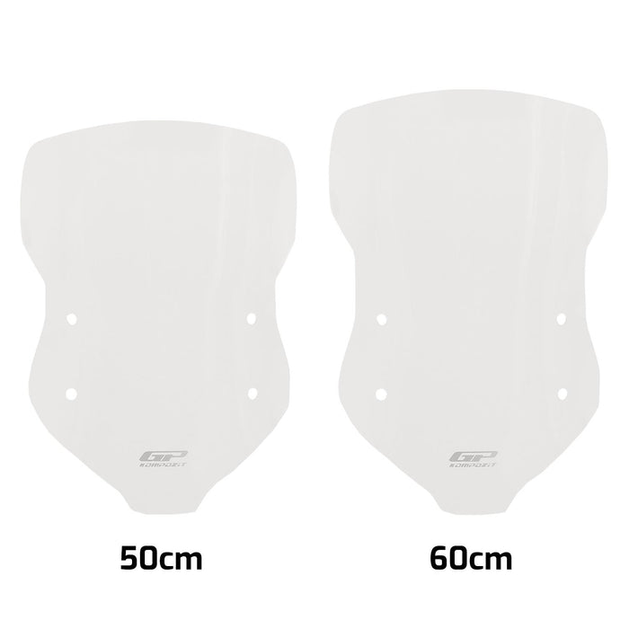 GP Kompozit Windshield Windscreen Smoked Compatible For Kymco DTX 250 / DTX 360 2021-2024