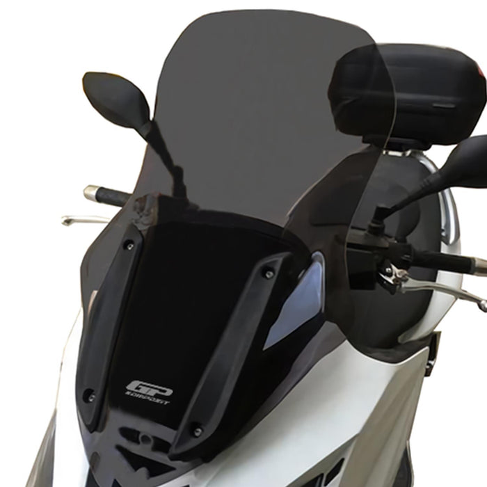 GP Kompozit Windshield Windscreen Smoked Compatible For Kymco Xciting 250 R 2014-2016