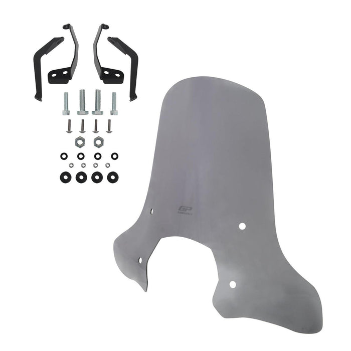 GP Kompozit Windshield Windscreen Smoked Compatible For Lambretta V125 / V200 Special  2021-2023