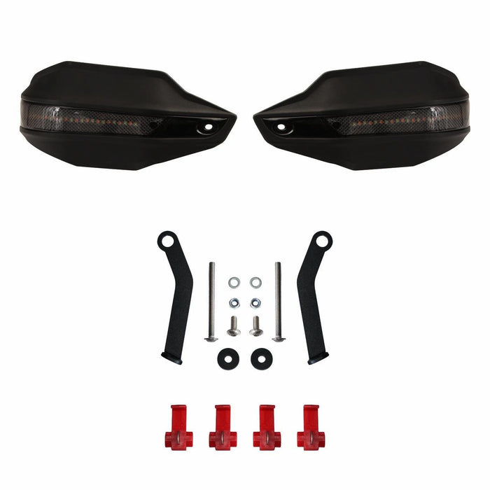 GP Kompozit LED Handguard Lights with Turn Signals Compatible For Bajaj Pulsar N160 2025