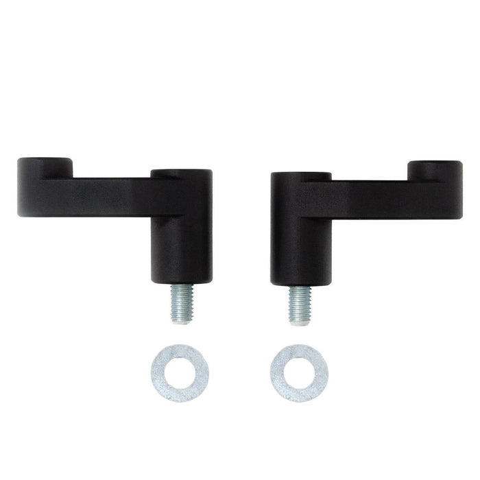 GP Kompozit Mirror Riser Extenders Black Compatible For Bajaj Pulsar NS400Z 2025-2026