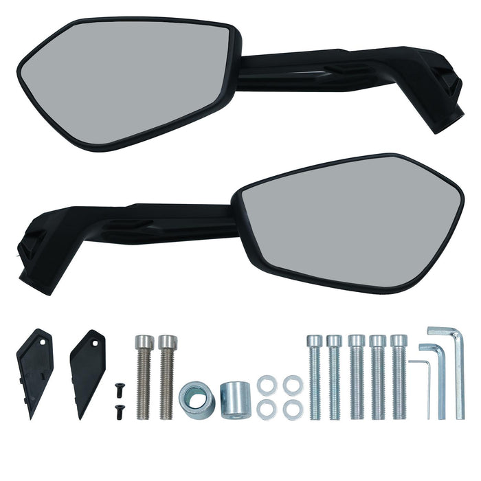 GP Kompozit Motorcycle Rear View Mirror Black For BMW R 1200 GS / R 1250 GS