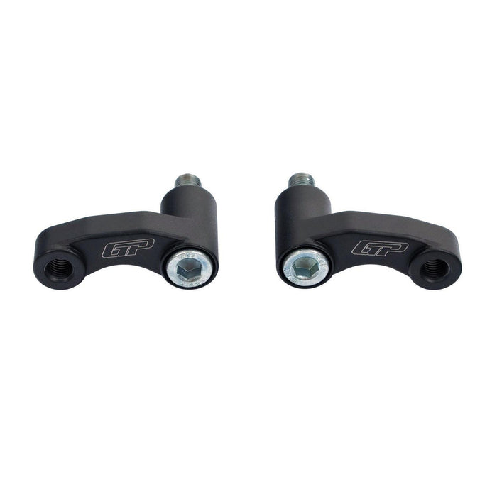 GP Kompozit Mirror Riser Extenders Black Compatible For CFMOTO 800MT 2022-2024