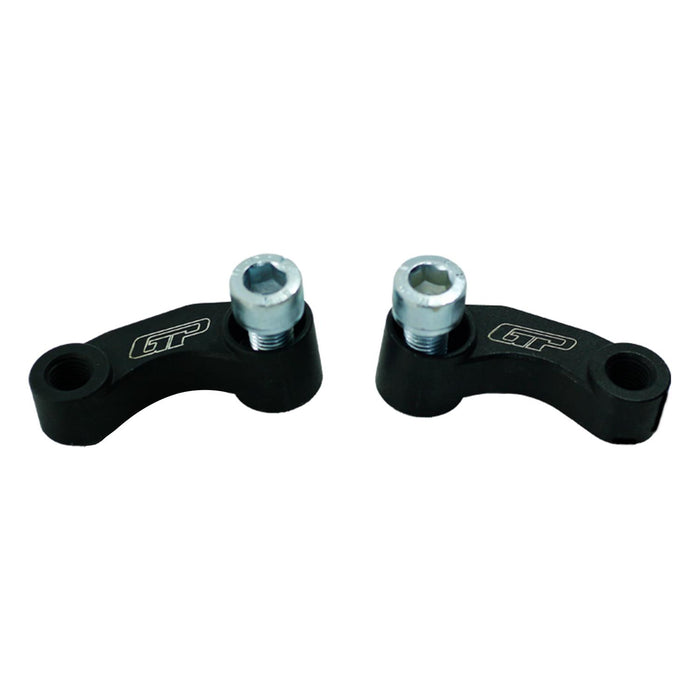 GP Kompozit Mirror Riser Extenders Black Compatible For Honda CB500F  2014-2018