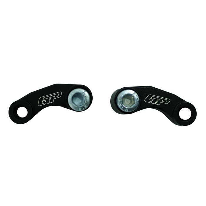 GP Kompozit Mirror Riser Extenders Black Compatible For Honda CB500F  2014-2018