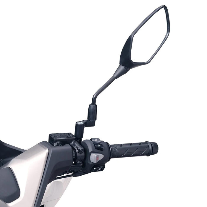 GP Kompozit Mirror Riser Extenders Black Compatible For SYM ADX 125 2023-2024