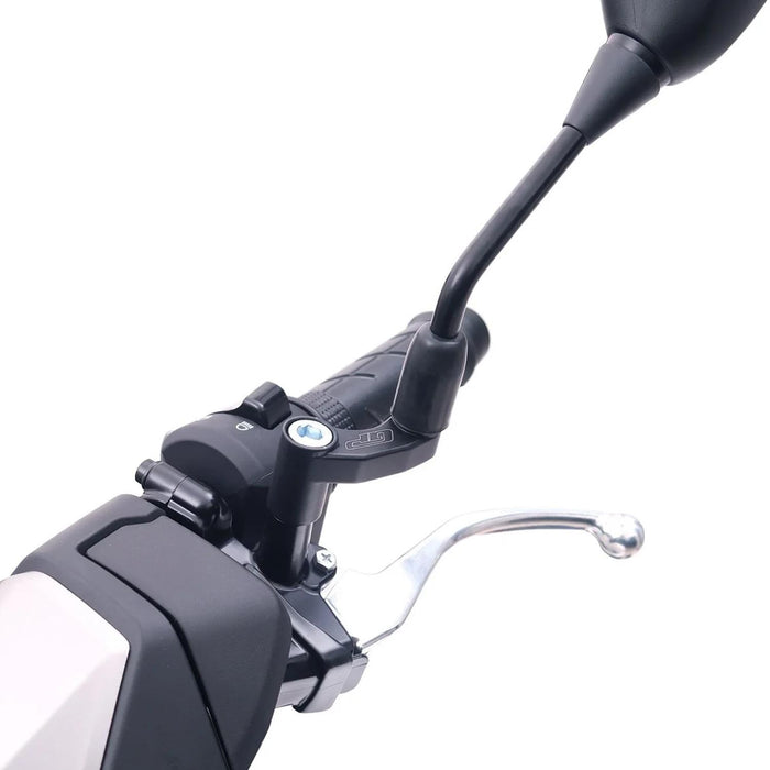 GP Kompozit Mirror Riser Extenders Black Compatible For SYM ADX 125 2023-2024
