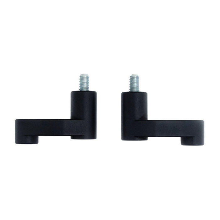 GP Kompozit Mirror Riser Extenders Black Compatible For SYM ADX 125 2023-2024