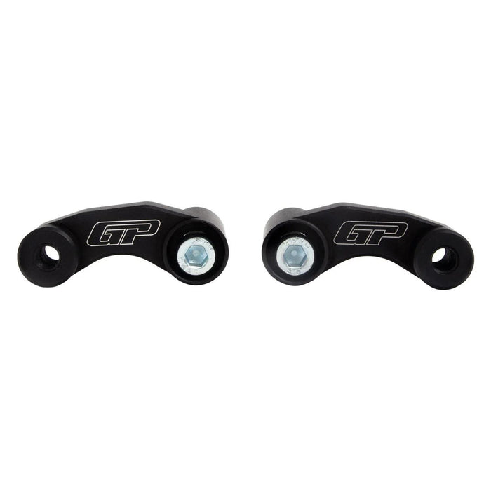 GP Kompozit Mirror Riser Extenders Black Compatible For Bajaj Pulsar NS400z 2025