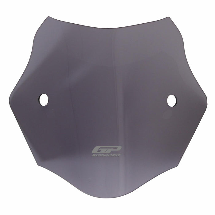 GP Kompozit Short Windshield Windscreen Smoked Compatible For Mondial 125 Drift L 2011-2023