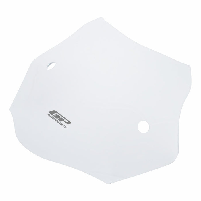 GP Kompozit Short Windshield Windscreen Clear Compatible For Mondial 125 Drift L  2011-2023