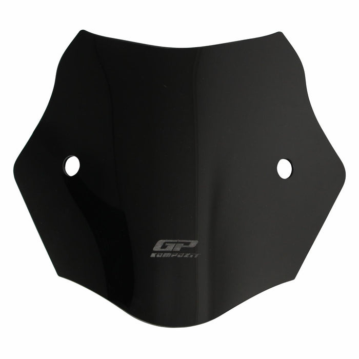 GP Kompozit Short Windshield Windscreen Black Compatible For Mondial 125 Drift L 2011-2023