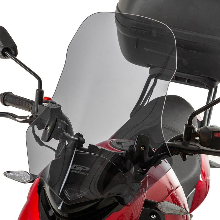 GP Kompozit Windshield Windscreen Clear Compatible For Mondial 125 Drift L  2011-2023