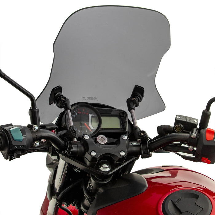 GP Kompozit Pare-brise transparent compatible avec Mondial 125 Drift L 2011-2023 