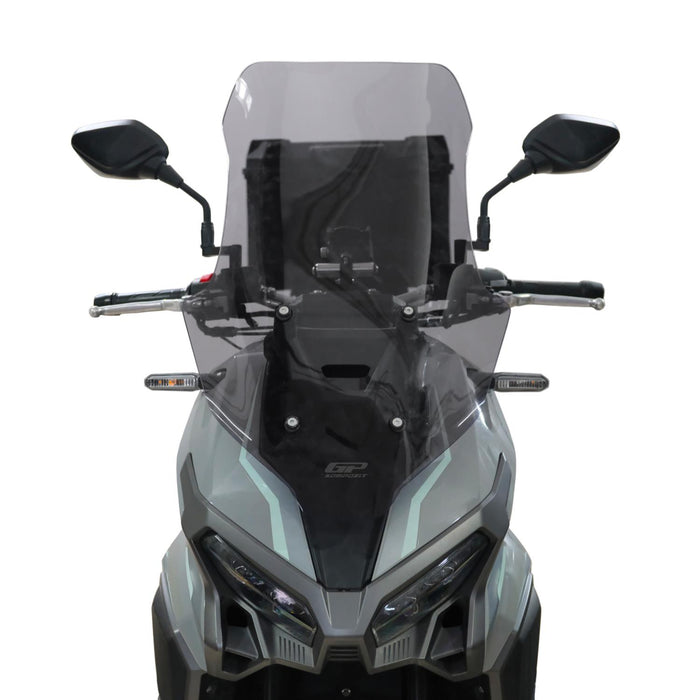 GP Kompozit Windshield Windscreen Smoked Compatible For Mondial 125 Ressivo / 250 Ressivo  2022-2024