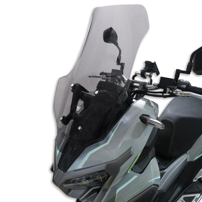 GP Kompozit Windshield Windscreen Smoked Compatible For Mondial 125 Ressivo / 250 Ressivo  2022-2024