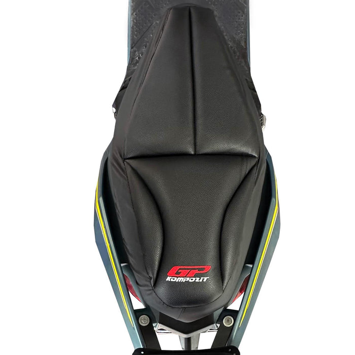 GP Kompozit Motorcycle Seated Cover Protector Waterproof Black Compatible For SYM Dragon DRG 160 2023-2024