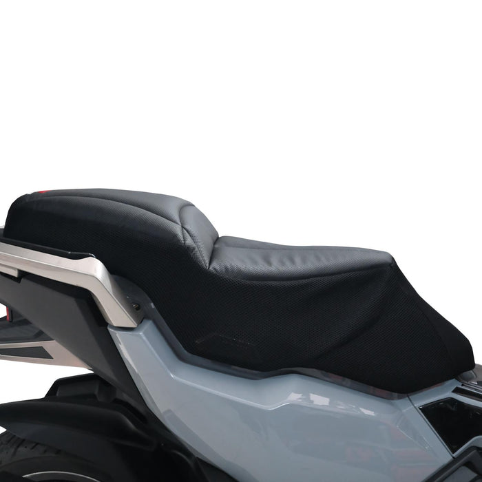 GP Kompozit Funda Protectora de Asiento de Moto Impermeable Negra Compatible con SYM ADX 125 2023-2024