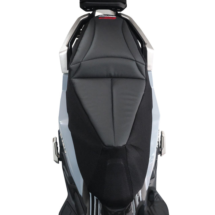 GP Kompozit Funda Protectora de Asiento de Moto Impermeable Negra Compatible con SYM ADX 125 2023-2024