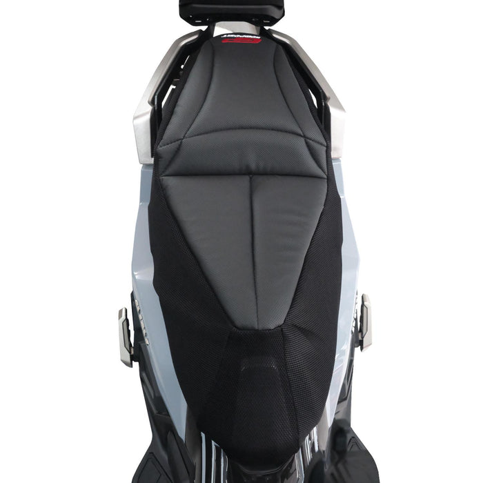 GP Kompozit Funda Protectora de Asiento de Moto Impermeable Negra Compatible con SYM ADX 125 2023-2024