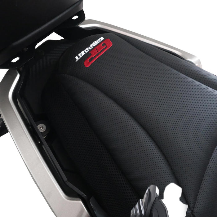 GP Kompozit Funda Protectora de Asiento de Moto Impermeable Negra Compatible con SYM ADX 125 2023-2024