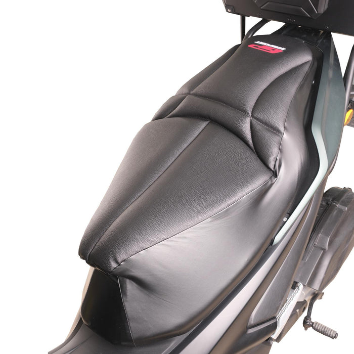 GP Kompozit Motorcycle Seated Cover Protector Waterproof Black Compatible For RKS Arome 125 2021-2024
