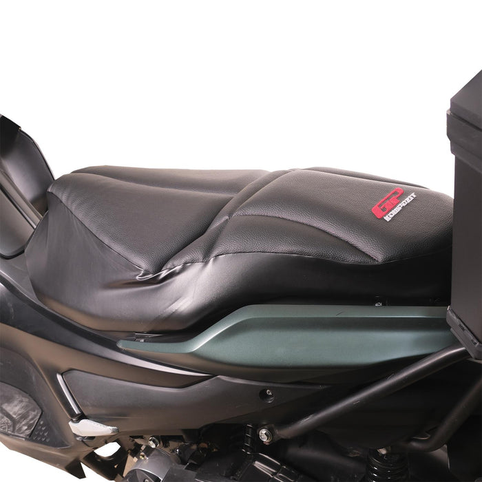GP Kompozit Motorcycle Seated Cover Protector Waterproof Black Compatible For RKS Arome 125 2021-2024