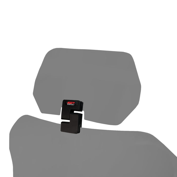 GP Kompozit Motorcycle Windshield Extension Adjustable Clips Windscreen Wind Air Spoiler Deflector Smoked