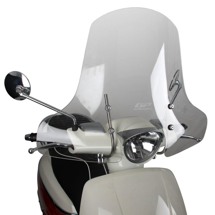 GP Kompozit Pare-brise transparent compatible pour Peugeot Django 2015-2021 