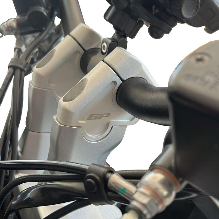GP Kompozit Handlebar Riser Gray Compatible For Peuguet XP400 GT 2023-2024