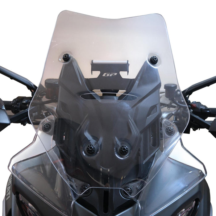 GP Kompozit Phone / Navigation / GPS Holder Bracket Black Compatible For Ducati Multistrada V4 / V4S 2021-2024