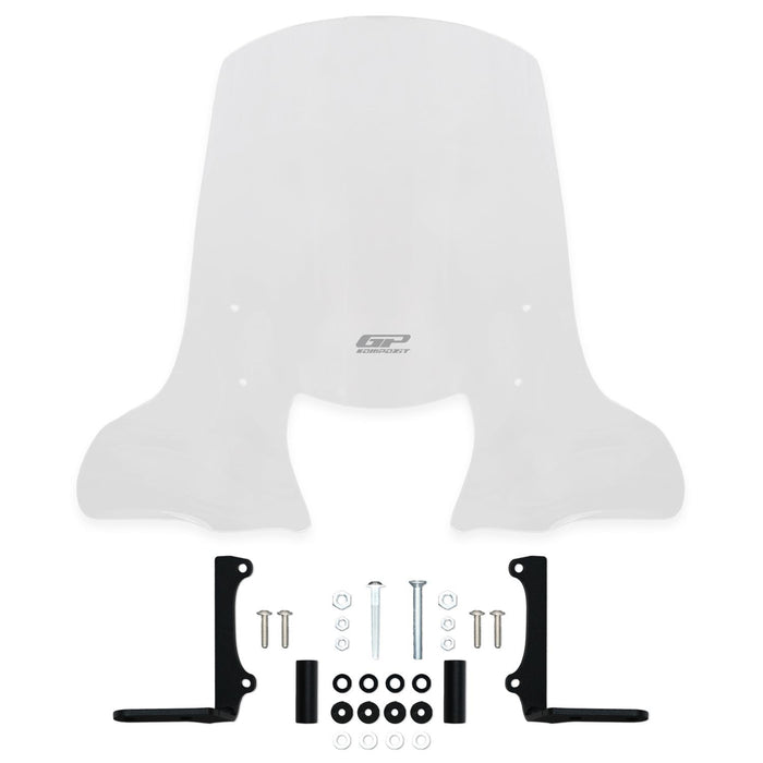 Parabrisas GP Kompozit Transparente Compatible con Piaggio Medley 150 / Medley 150S 2016-2024