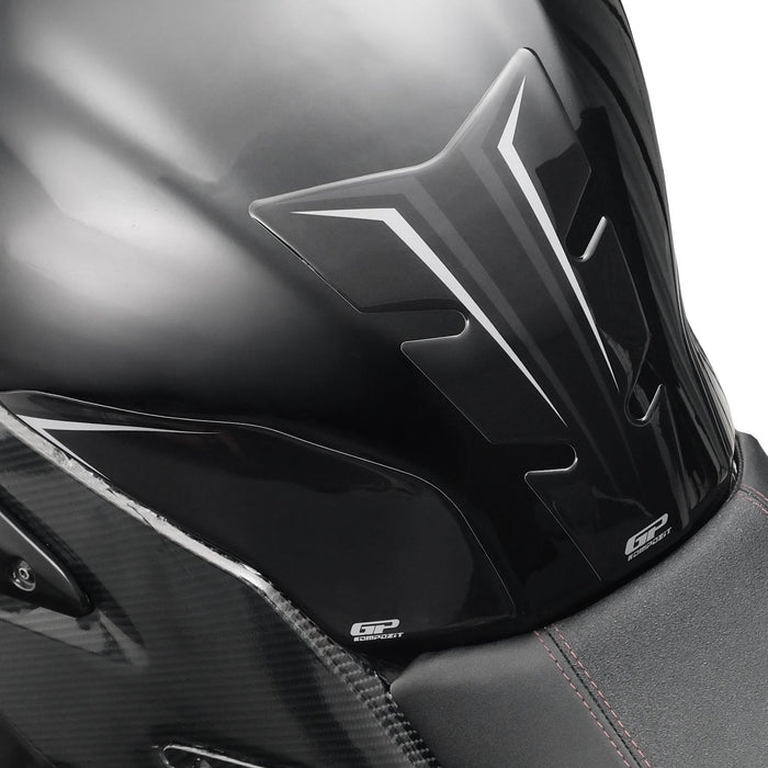 GP Kompozit Tank Pad Black Compatible For QJMOTOR SRK 400 RR 2023-2024