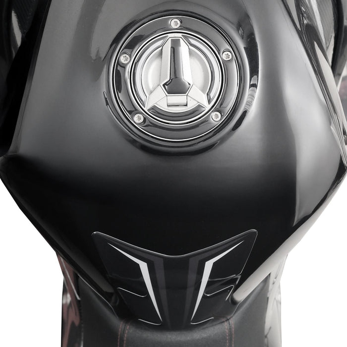 GP Kompozit Tank Pad Black Compatible For QJMOTOR SRK 400 RR 2023-2024