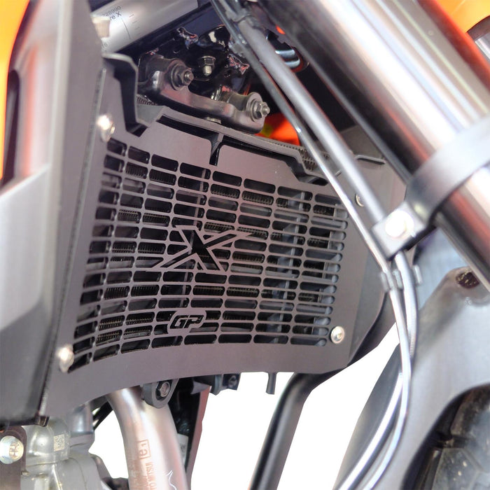 GP Kompozit Radiator Grille Guard Protector Cover Black Compatible For KTM 390 Adventure X 2025