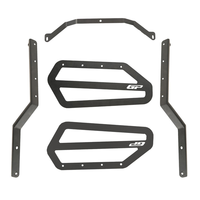 GP Kompozit Rear Luggage Rack Black Compatible For Triumph Trident 660 2021-2023