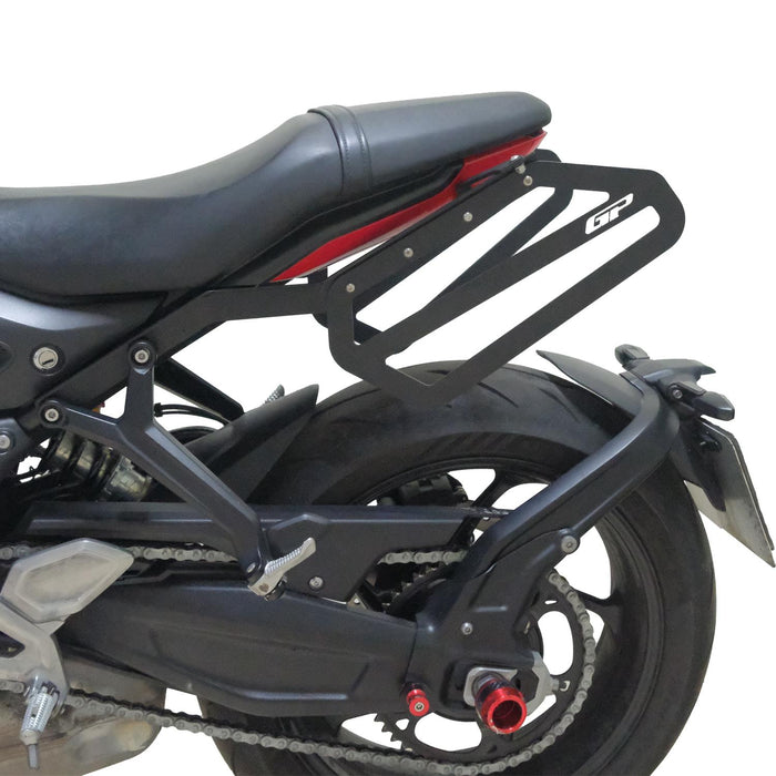 GP Kompozit Rear Luggage Rack Black Compatible For Triumph Trident 660 2021-2023