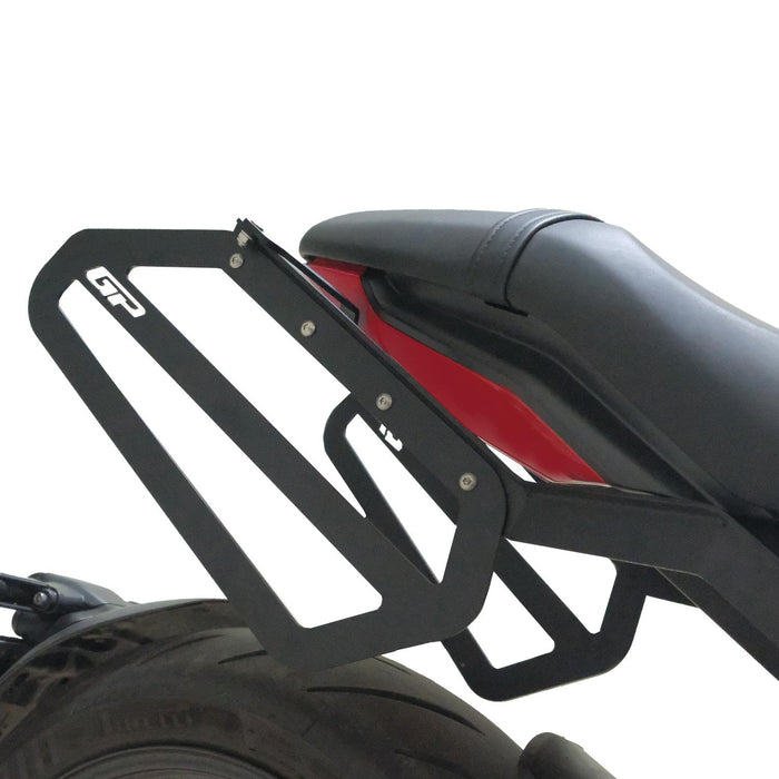 GP Kompozit Rear Luggage Rack Black Compatible For Triumph Trident 660 2021-2023