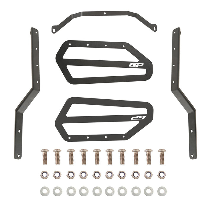 GP Kompozit Rear Luggage Rack Black Compatible For Triumph Trident 660 2021-2023