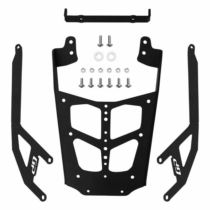 GP Kompozit Rear Luggage Rack Black Compatible For Bajaj Pulsar N160 2025