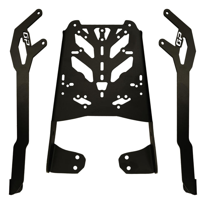 GP Kompozit Rear Luggage Rack Black Compatible For Bajaj Pulsar NS400z 2025
