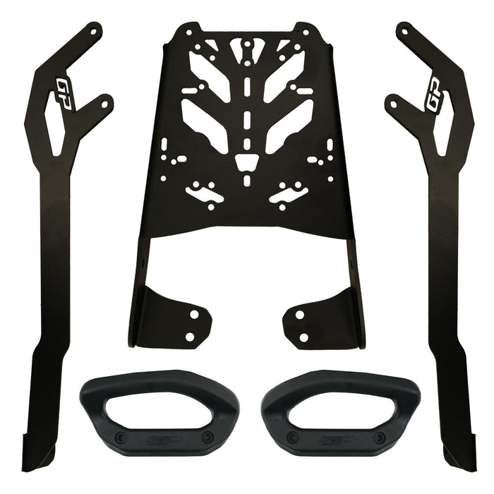 GP Kompozit Rear Luggage Rack Black Compatible For Bajaj Pulsar NS400z 2025